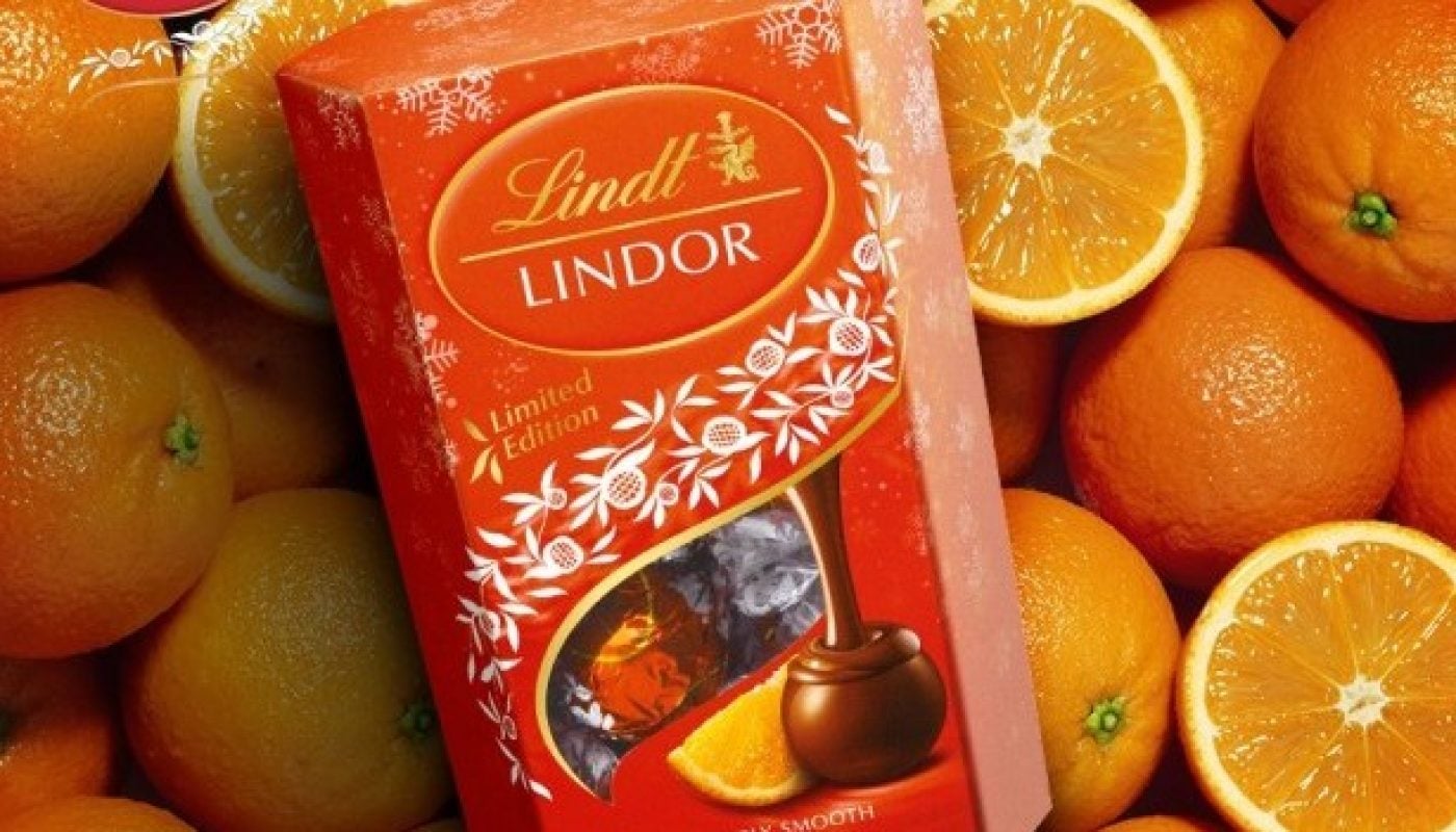 Lindor Milk Orange Arrives in Ireland