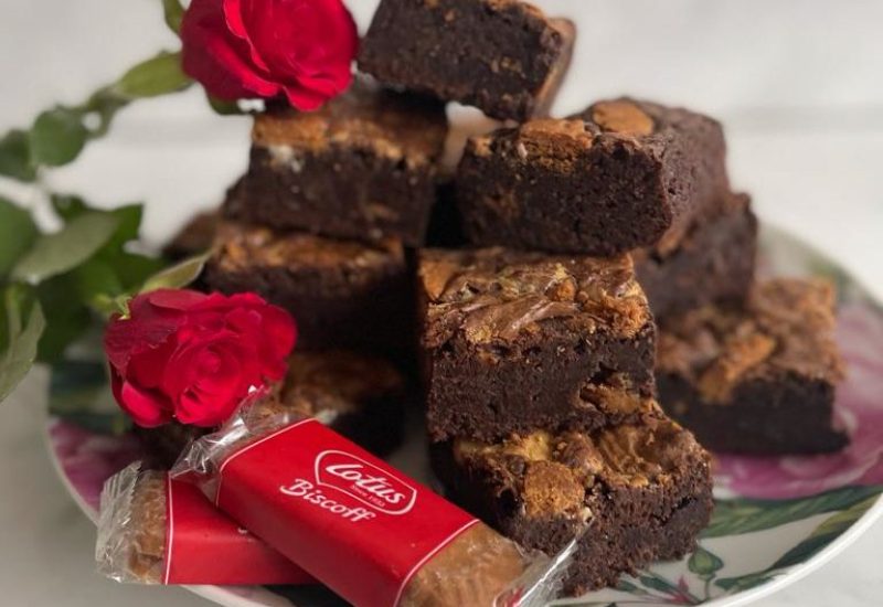 Lotus Biscoff Chocolate Brownies World Chocolate Day 2022
