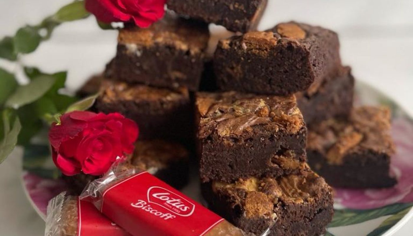 Lotus Biscoff Chocolate Brownies World Chocolate Day 2022