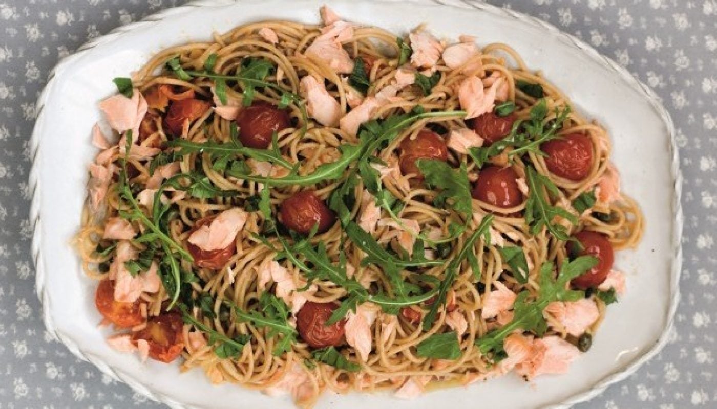 MEDITTERRANEAN SALMON & SPAGHETTIE, p.210 (2)