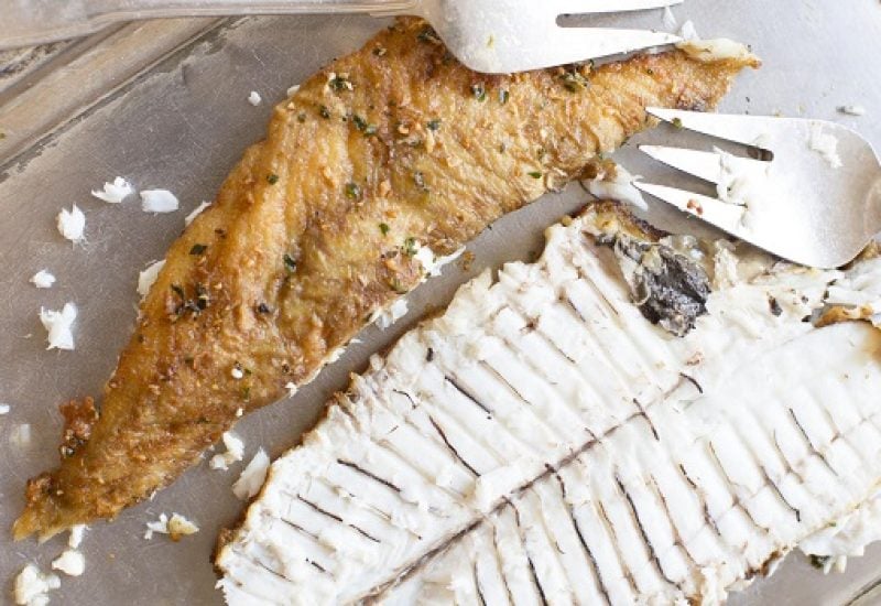 Pan-Fried Plaice with Lemon Caper Brown Butter Recipe from My Irish Table Cookbook