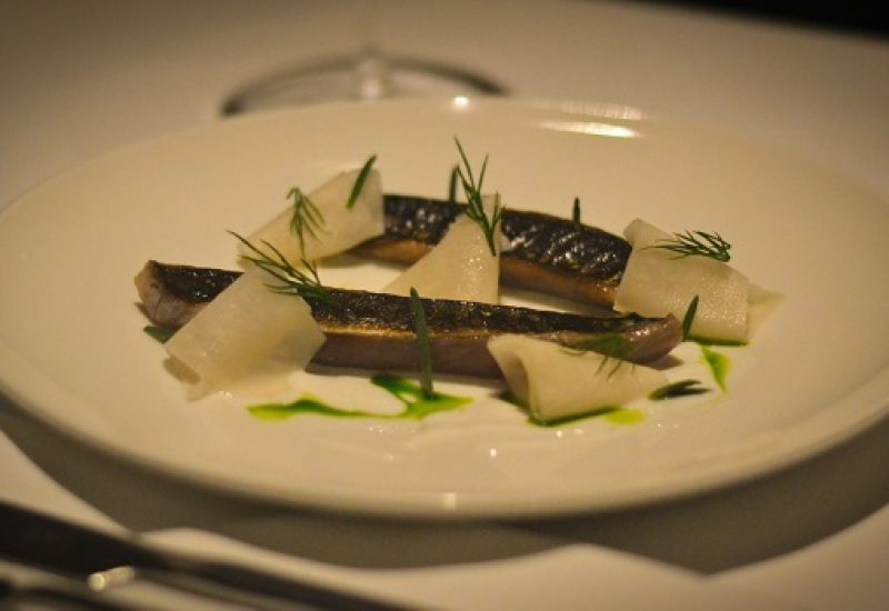 Torched Fresh Mackerel Recipe By Chef Peter Byrne At Hugo’s Restaurant