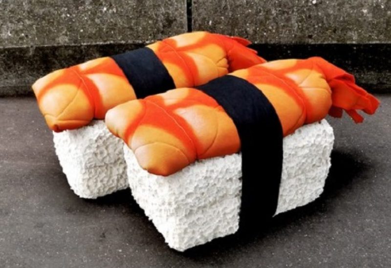 Parisian Artist Lor-k Creates Mouth-Watering Art from Old Mattresses