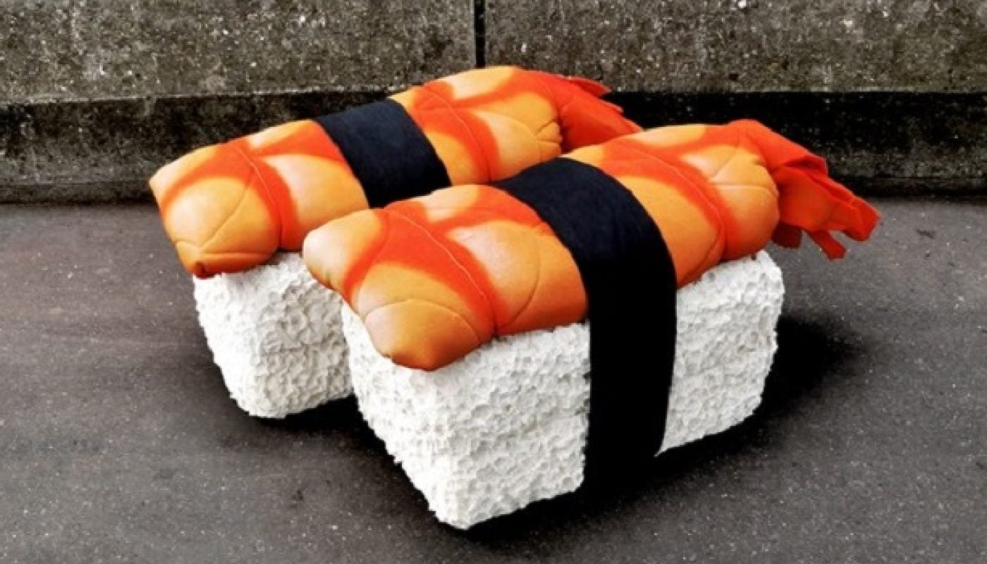 Parisian Artist Lor-k Creates Mouth-Watering Art from Old Mattresses