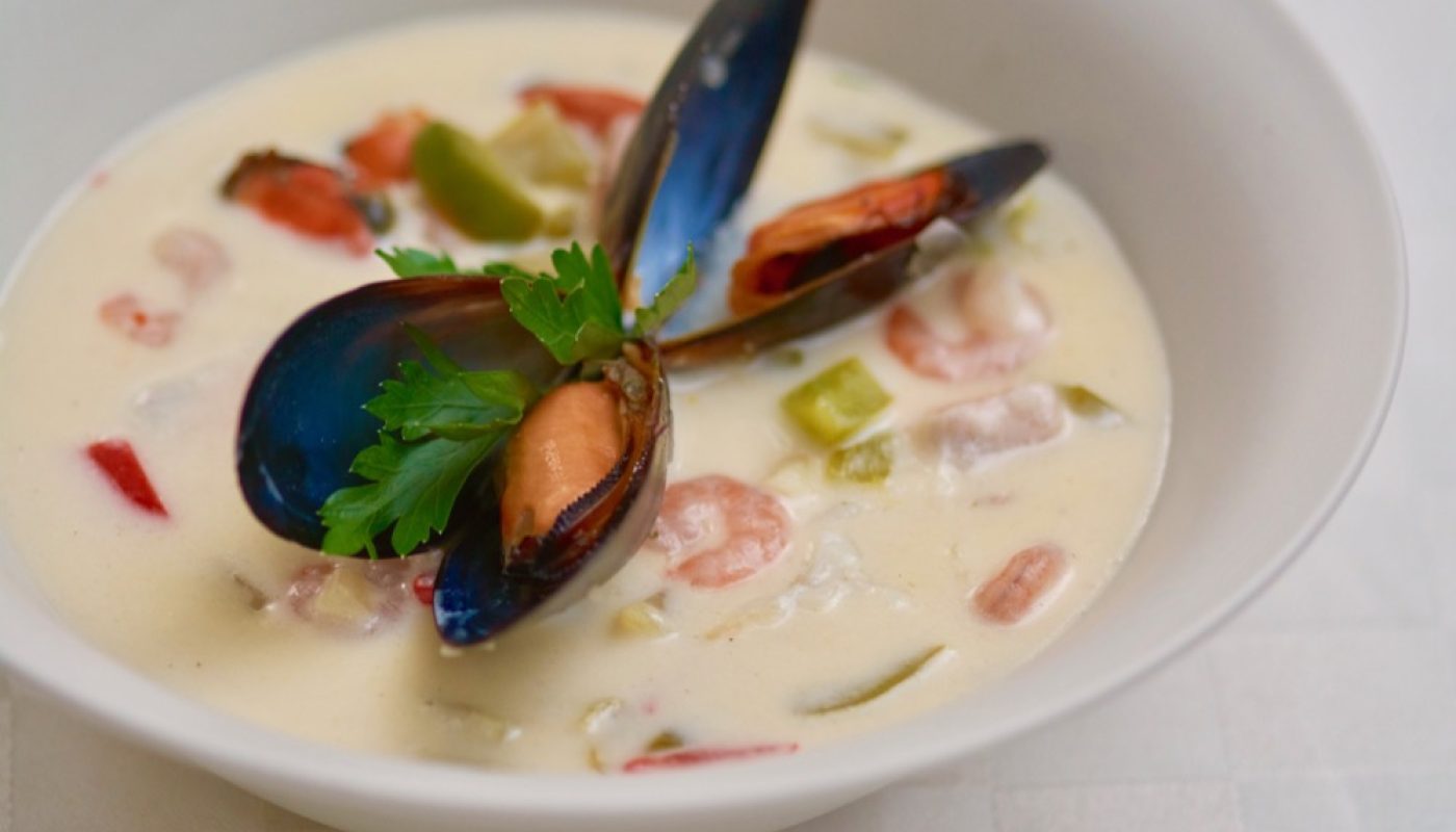 Mexico Sea food chowder3