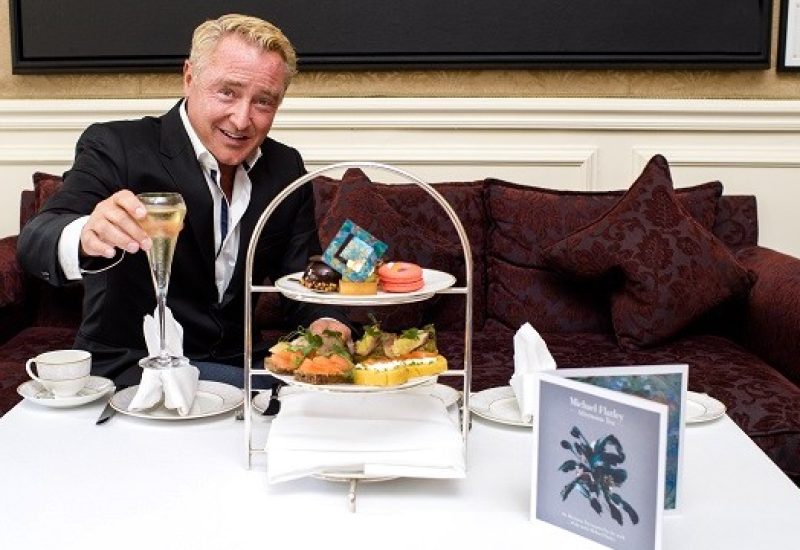 Michael Flatley Afternoon Tea at The Shelbourne