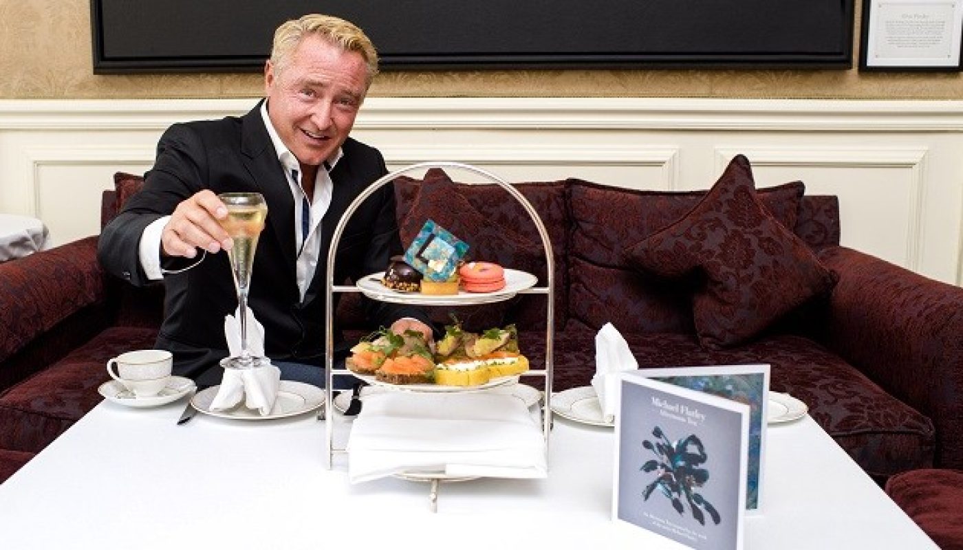 Michael Flatley Afternoon Tea at The Shelbourne