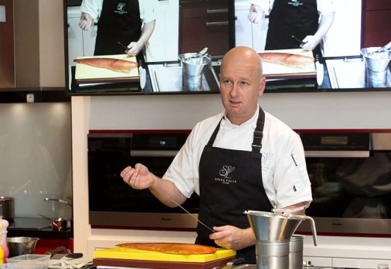 Miele Cooking Demonstration at the Miele Experience Centre with Chef Philip Brazil from Sheen Falls Lodge