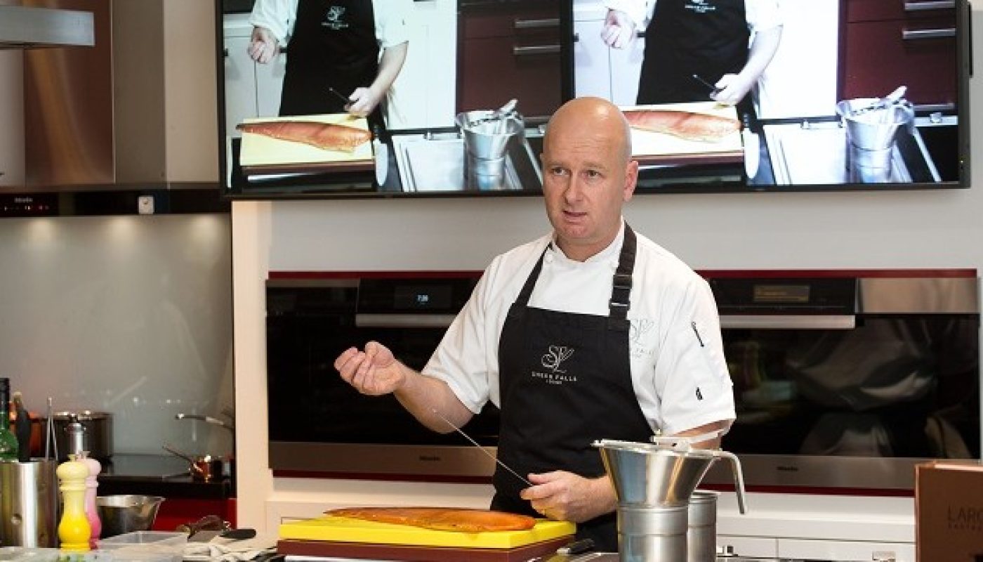 Miele Cooking Demonstration at the Miele Experience Centre with Chef Philip Brazil from Sheen Falls Lodge
