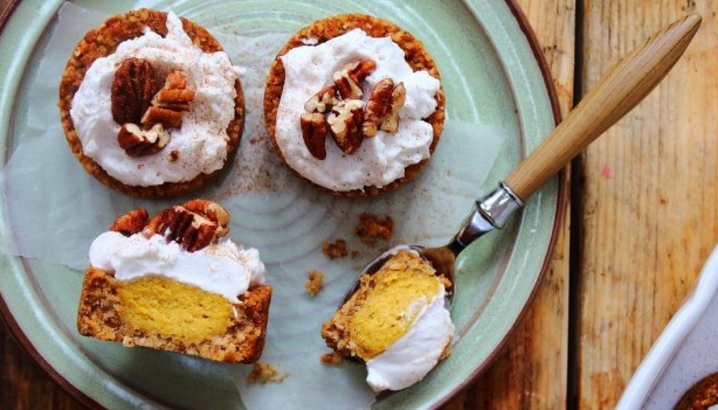 Peachy Palate Mini Baked Carrot Cake Cheesecake