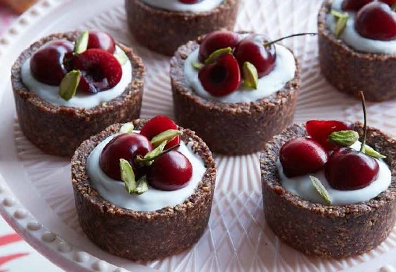 Mini Coconut and Cherry Tarts Recipe by Fearne Cotton