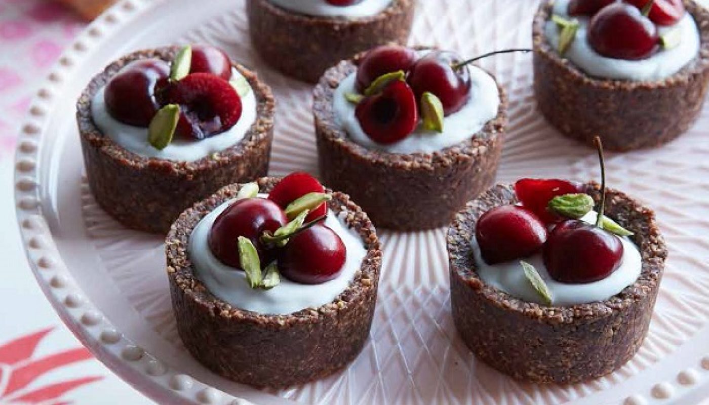 Mini Coconut and Cherry Tarts Recipe by Fearne Cotton