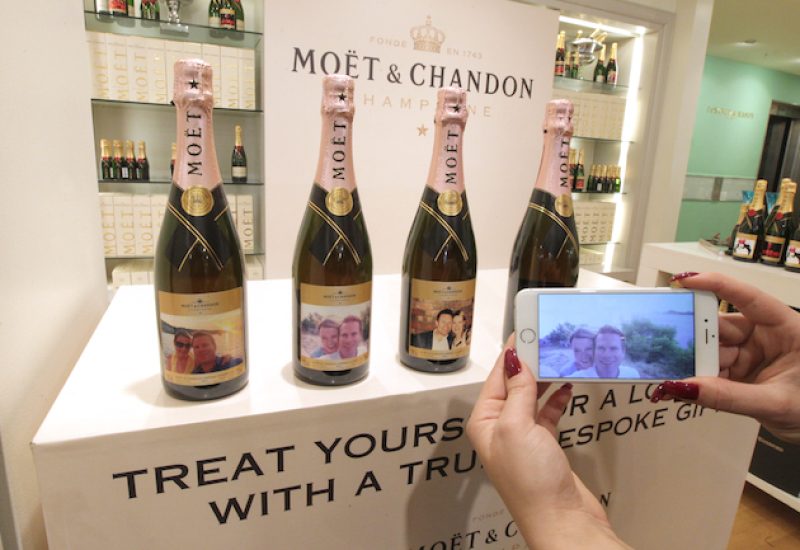 Moet Chandon Customised Brown Thomas