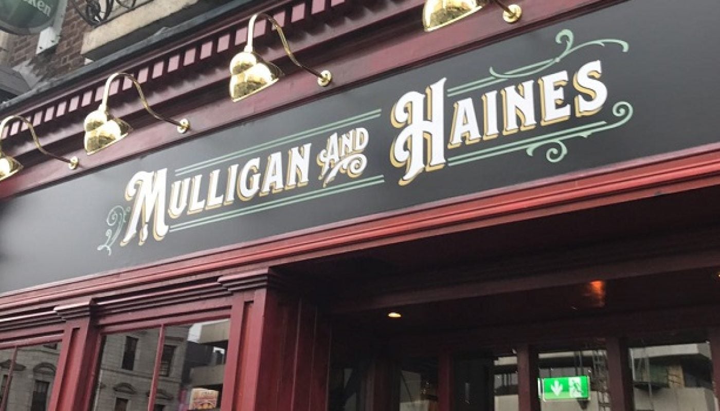 Dame Street Just Got a Beautiful New Bar Inspired in James Joyce's Masterpiece - Mulligan & Haines Bar Review