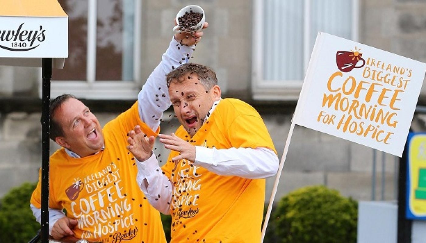Mario Urges Everyone to Participate in Ireland's Biggest Coffee Morning for Hospice 2016