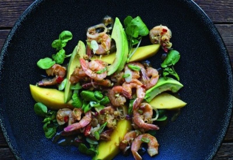 Neven Maguire spicy prawn noodles