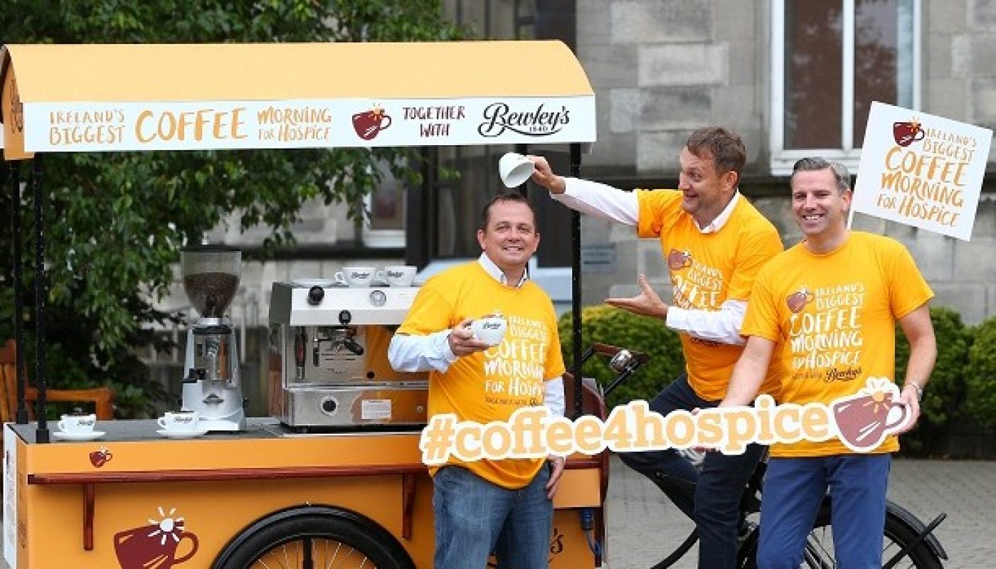 Bewley's to Hold Ireland's Biggest Coffee Morning for Hospice 2016