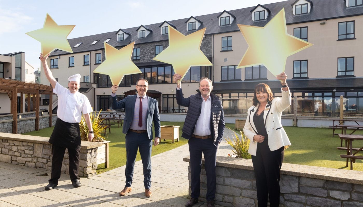 Ocean Sand Hotel Enniscrone Awarded Four Stars