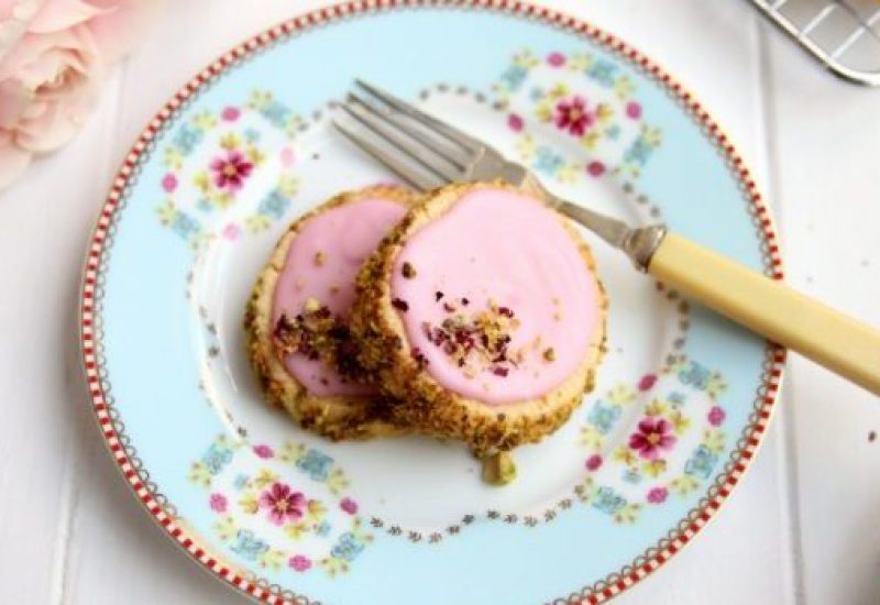 Orange Blossom Pistachio Shortbread Recipe