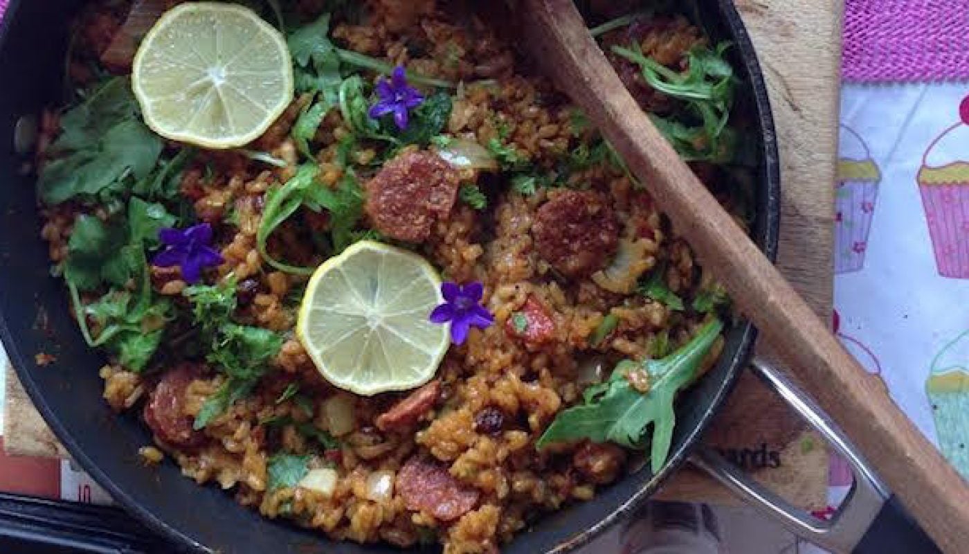 Gubbeen Chorizo, Prawn & Chicken Paella Recipe by Ethna Reynolds