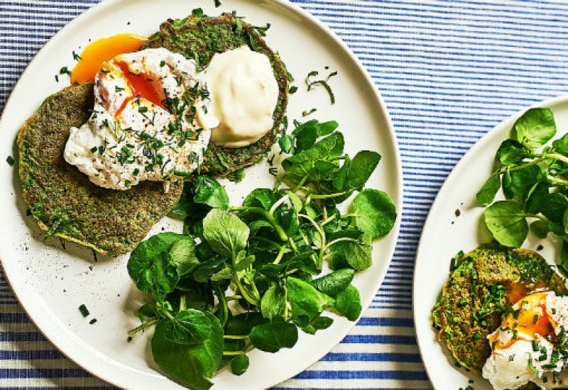 Pea And Herb Pancakes