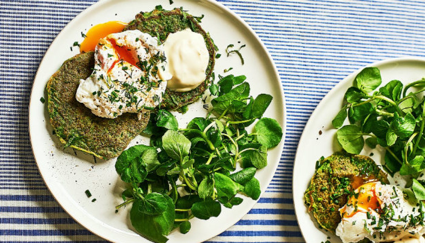 Pea And Herb Pancakes