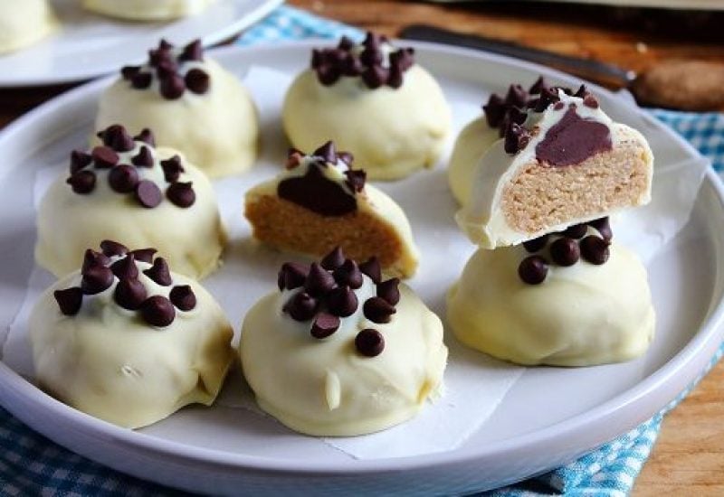 Peanut Butter Protein Cake Bites Recipe
