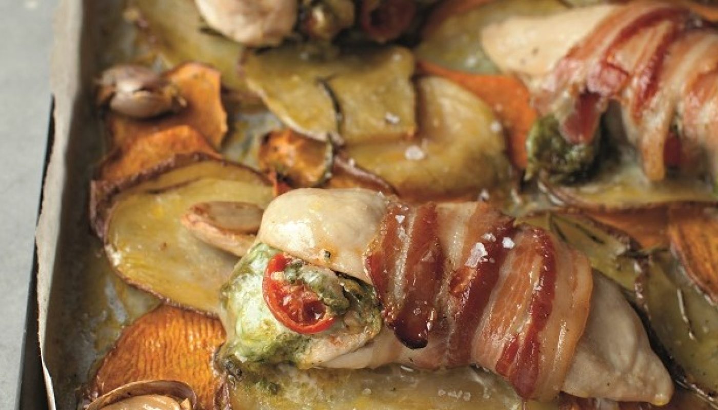 Pesto-stuffed Chicken Breasts (2)