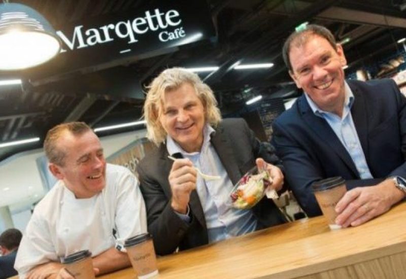 Peter Brennan, Michael Wright, Michael Thornton, General Manager