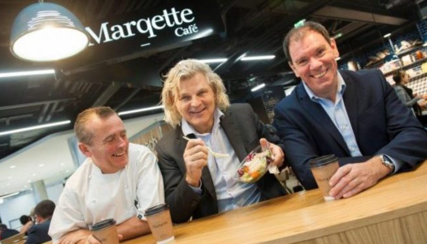 Peter Brennan, Michael Wright, Michael Thornton, General Manager