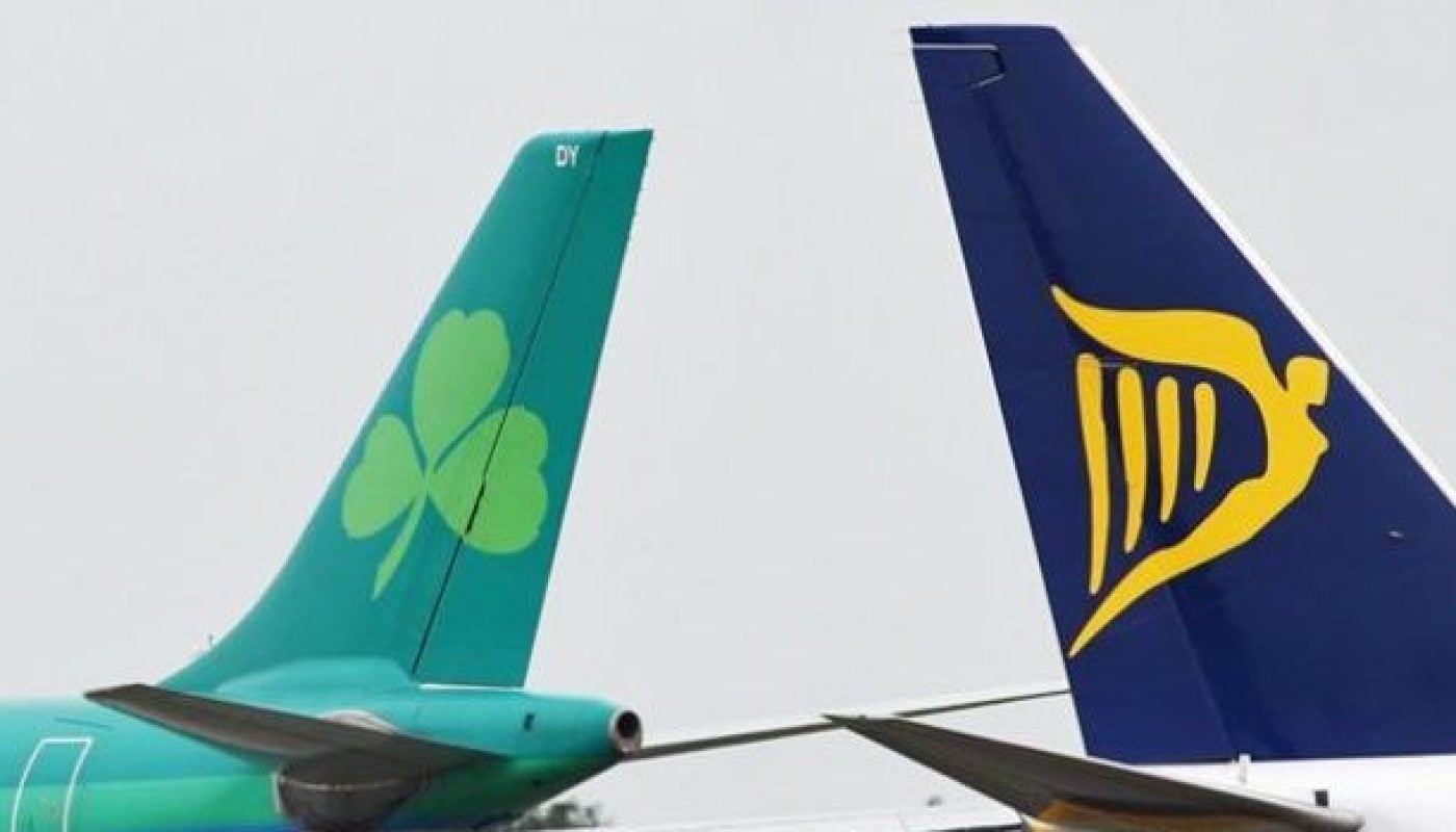 Photocall Ireland Ryanair Aer Lingus