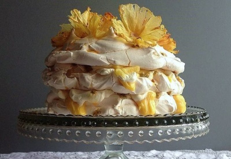 Pineapple & Passion Fruit Pavlova Recipe by Niamh Mannion