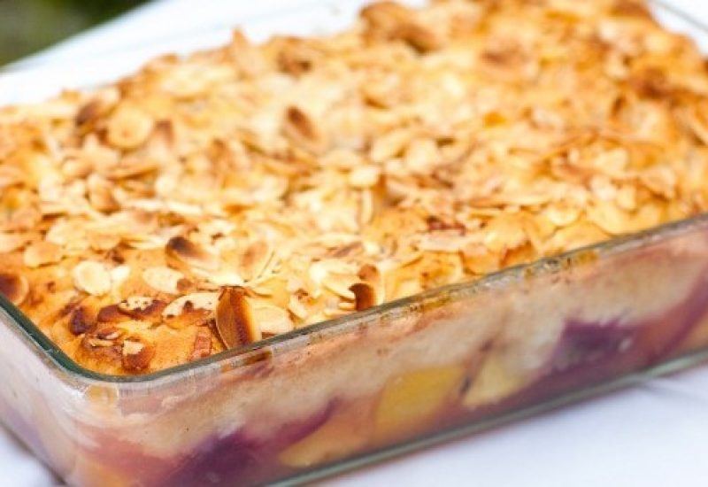 Plum-cobbler by Madeline Shaw