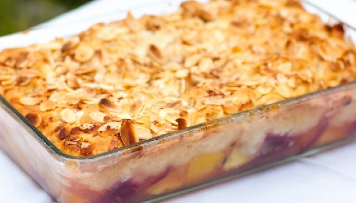 Plum-cobbler by Madeline Shaw