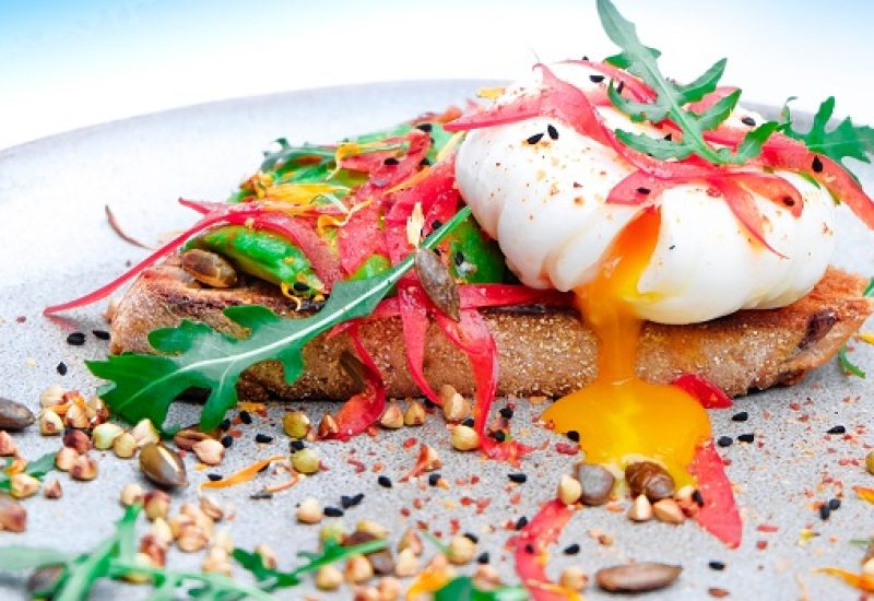 Poached egg & toast recipe
