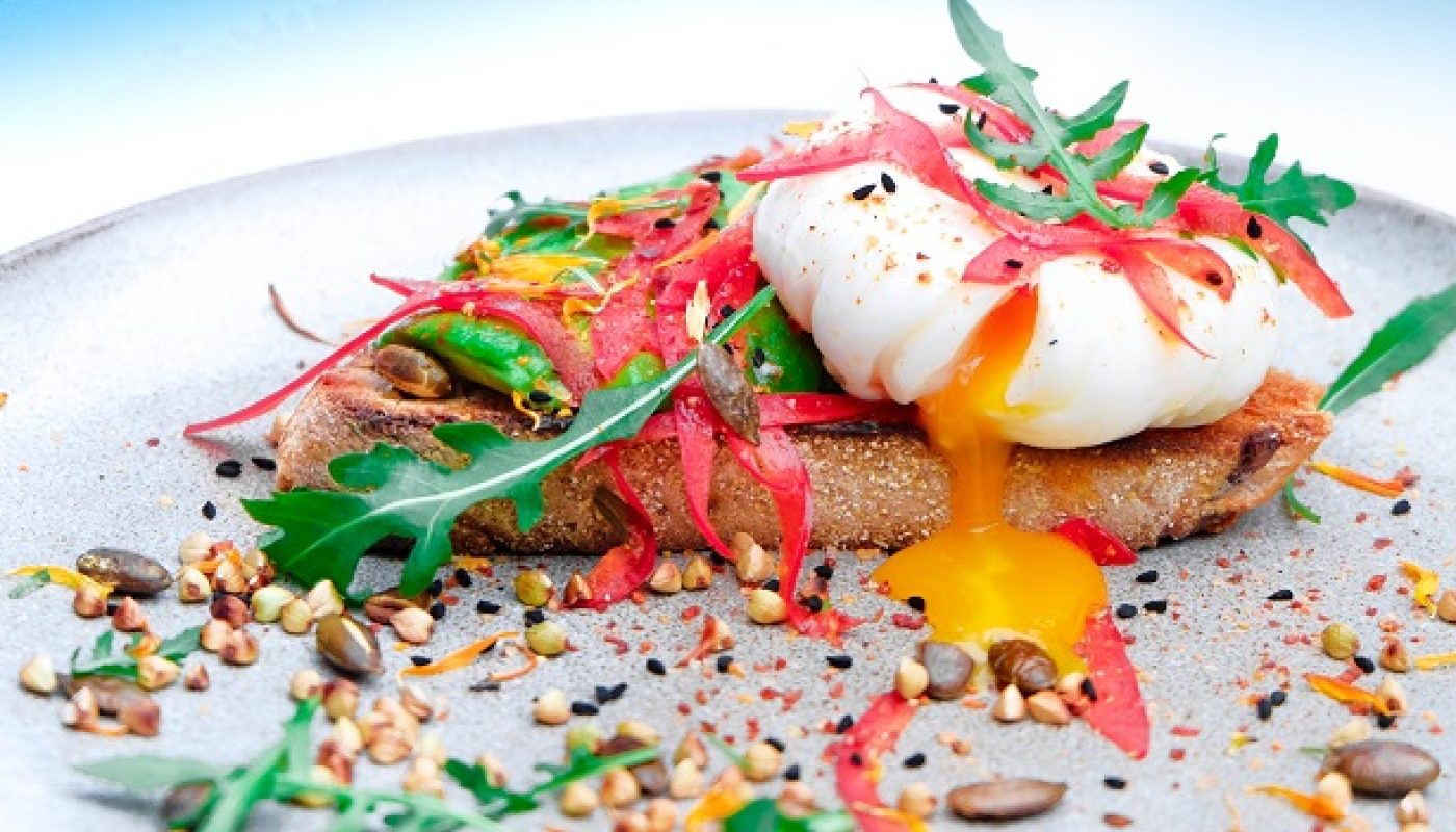 Poached egg & toast recipe