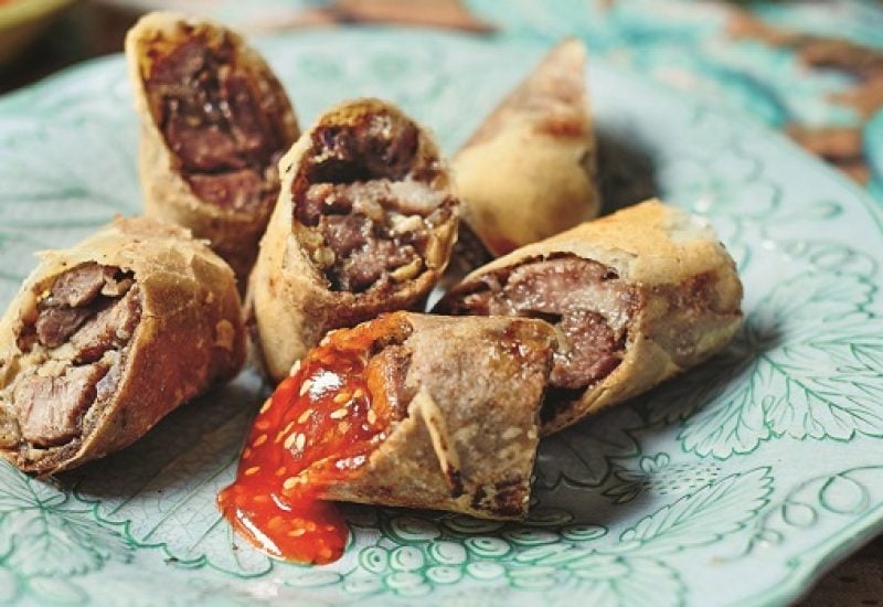 Lor Bak Pork Spring Rolls Recipe by Ping Coombes