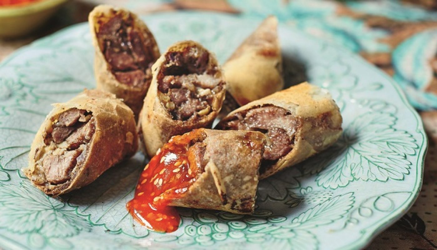Lor Bak Pork Spring Rolls Recipe by Ping Coombes