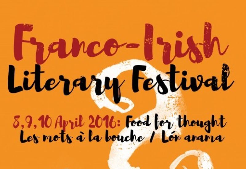 Poster Franco Irish Literary Festival