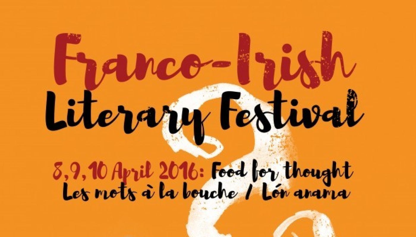 Poster Franco Irish Literary Festival
