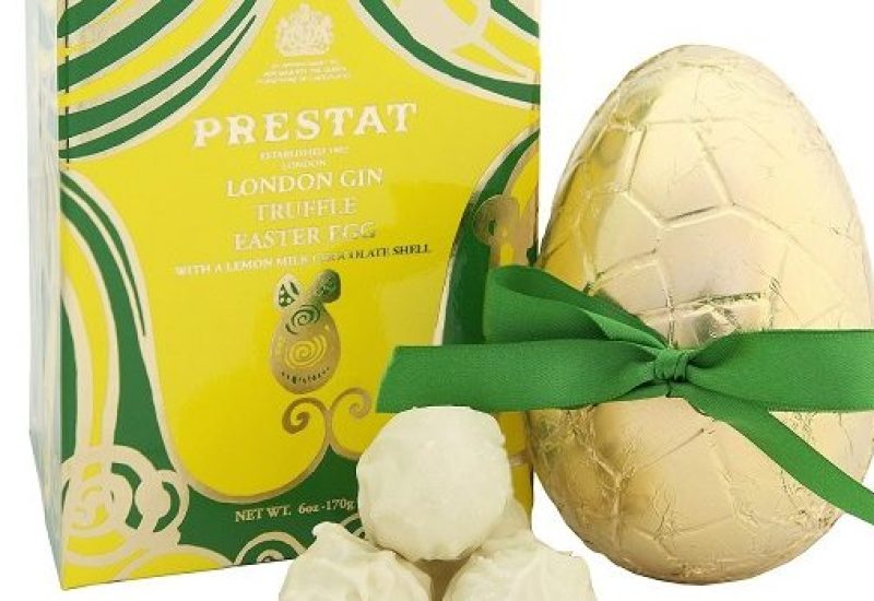 UK Chocolatier 'Prestat' Brings Luxury Gin Truffle Easter Egg to Ireland's Shores