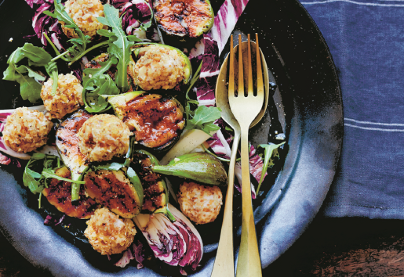 Radicchio & Grilled Fig Salad Recipe