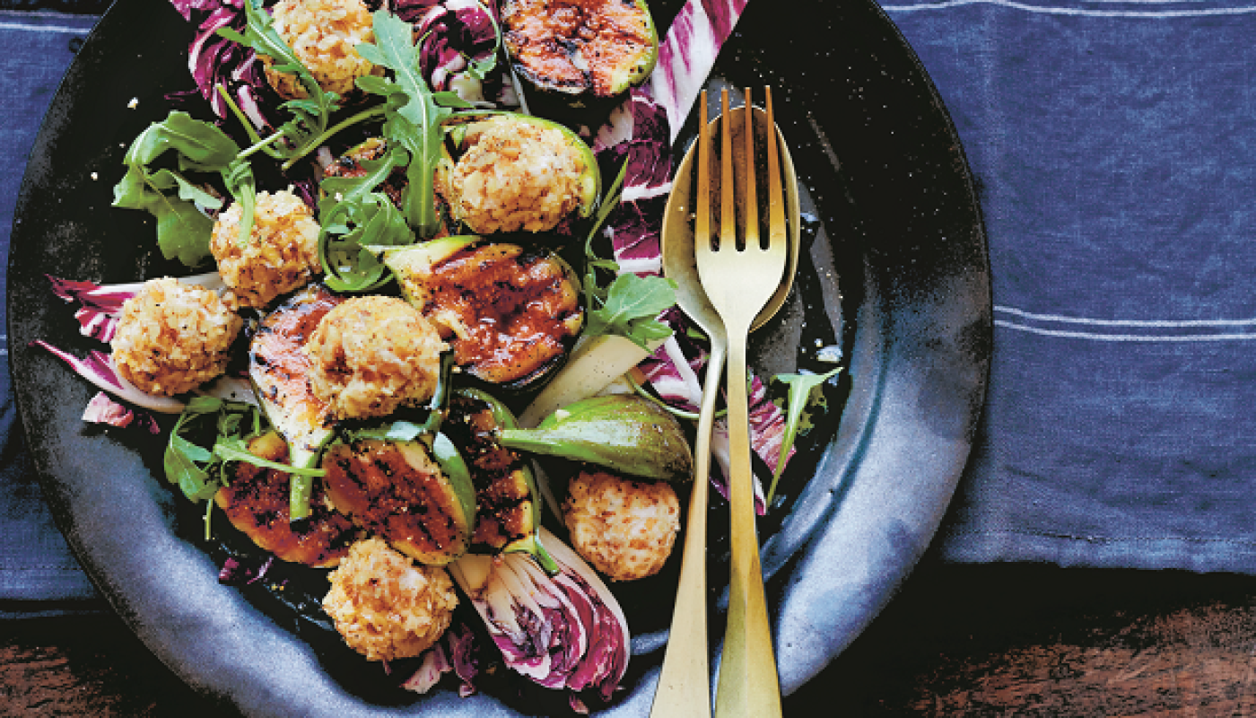 Radicchio & Grilled Fig Salad Recipe