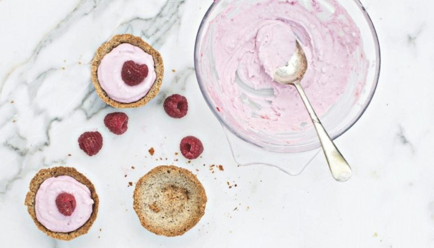 Rasberry cupcake