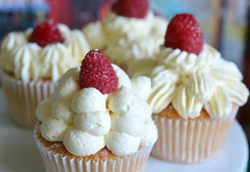 Raspberry Cupcakes Recipe