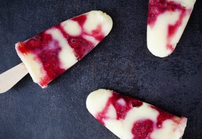 Homemade popsicles