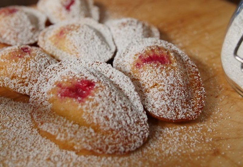 Raspberry Madeleines Recipe