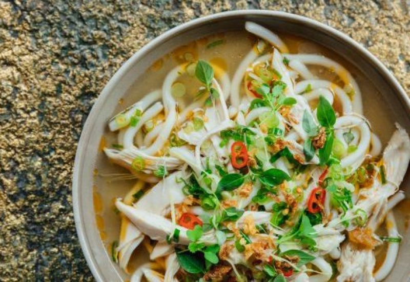 Roast Chicken Noodle Soup