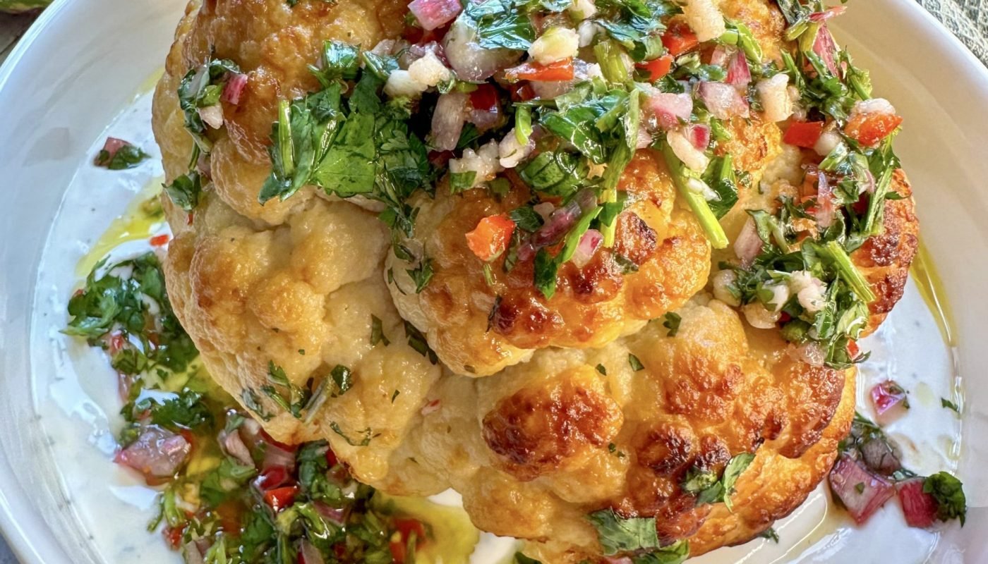 Roasted Cauliflower Recipe ciara turley the tummy fairy