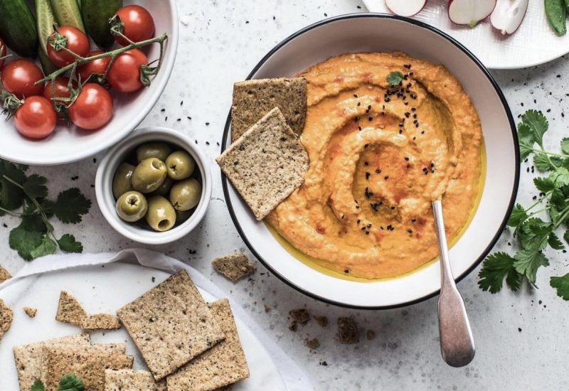 Roasted Red Pepper Hummus Recipe By Pepperazzi